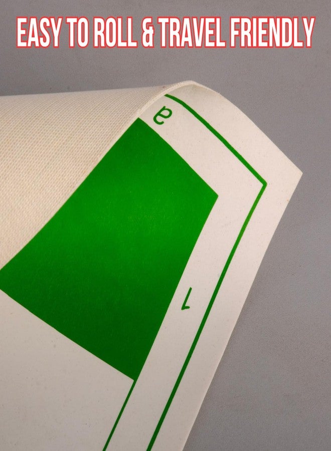 FAIR TOYFUN Tournament Chess Mat, 17Inches X 17 Inches, Vinyl, Foldable, Green Colour for Professionals - Image 4